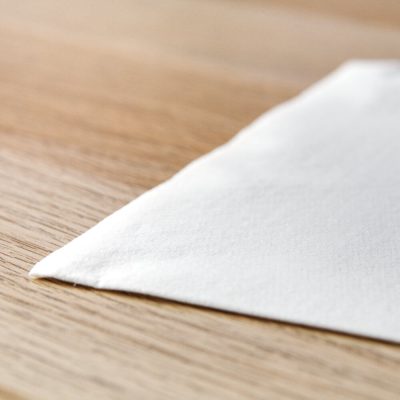 Textile-Look Paper Napkin (Single-Sided)